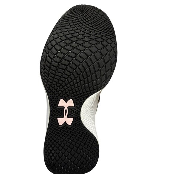 Under Armour Womens UA Charged Breathe FN Print Sport Style Shoes Size 7 White - Picture 4 of 8